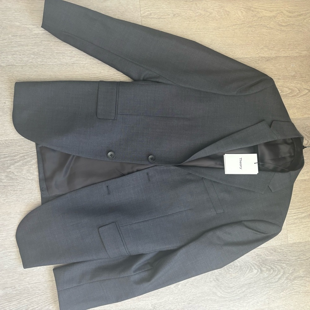 Theory Dark Gray Men's Blazer